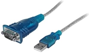 Convertidor USB 2.0 Macho a Serie DB9 (RS232) con cable 30cm Mac