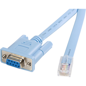 Cable 1,8m para Gestin de Router Consola Cisco RJ45 a Serie DB9