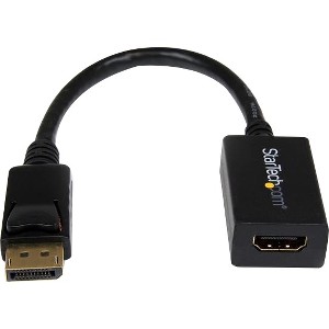 Adaptador de Vídeo - 1 x DisplayPort Macho - 1 x HDMI Hembra - A Adaptador de Vídeo - 1 x DisplayPort Macho - 1 x HDMI Hembra - A