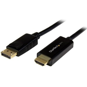 Cable adaptador DisplayPort Macho a HDMI Macho - de 3 mts. mic?