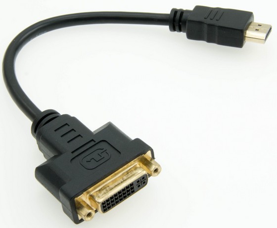 Adaptador de HDMI Macho a DVI-I DL (24+5) Hembra mic?