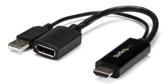 Conversor HDMI Macho a DisplayPort Hembra- 4K mic?