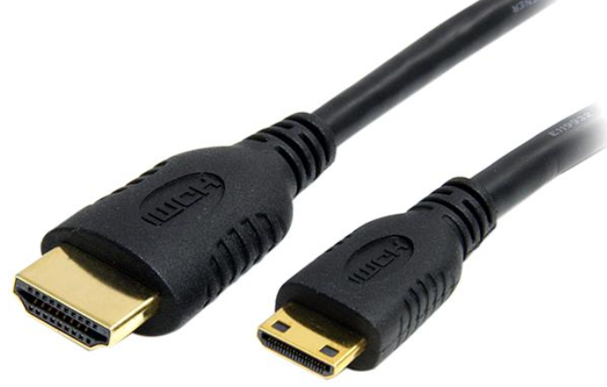 Cable HDMI de alta velocidad con Ethernet 2m - HDMI a Mini HDMI