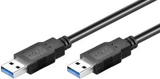 Cable USB 3.0 Tipo A Macho/Macho de 3 metros mic?
