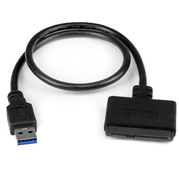 Cable Adaptador USB 3.0 con UASP a SATA III para Disco Duro de 2