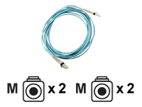 HPE Cable 2m Multi-mode OM3 LC/LC FC