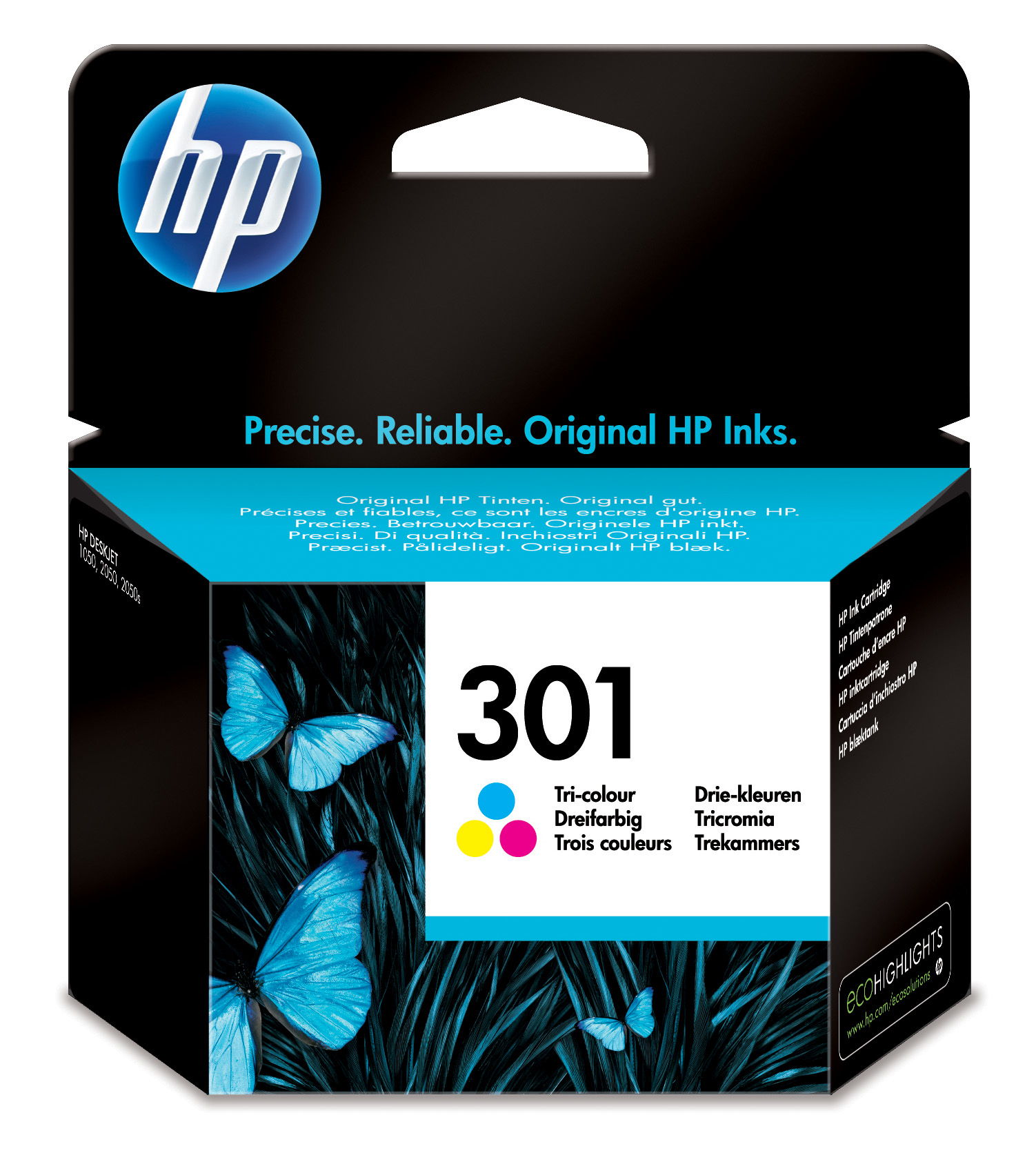 Blister/HP 301 Tri-color Ink Cartridge