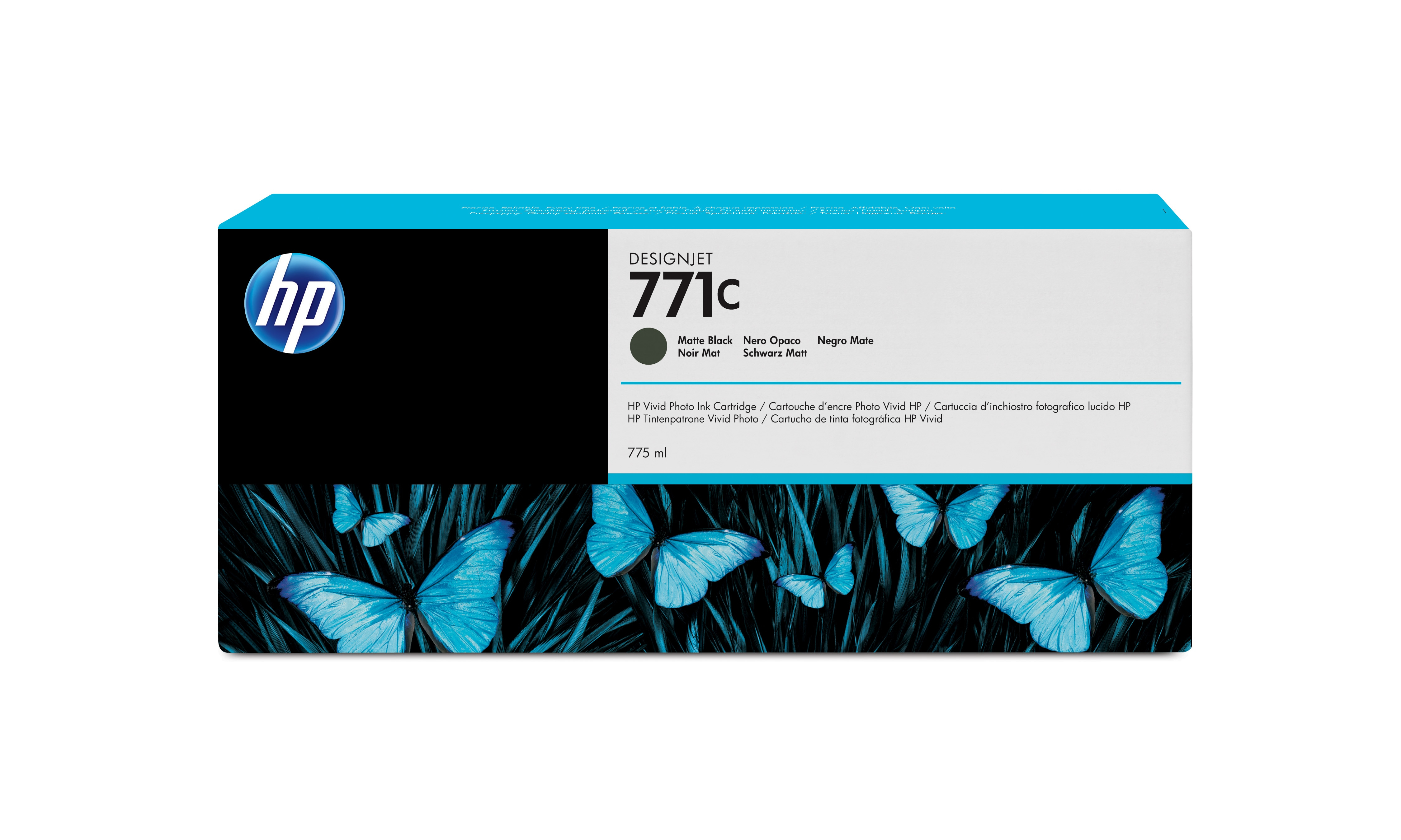 HP 7711C Matte Black InkCartridge