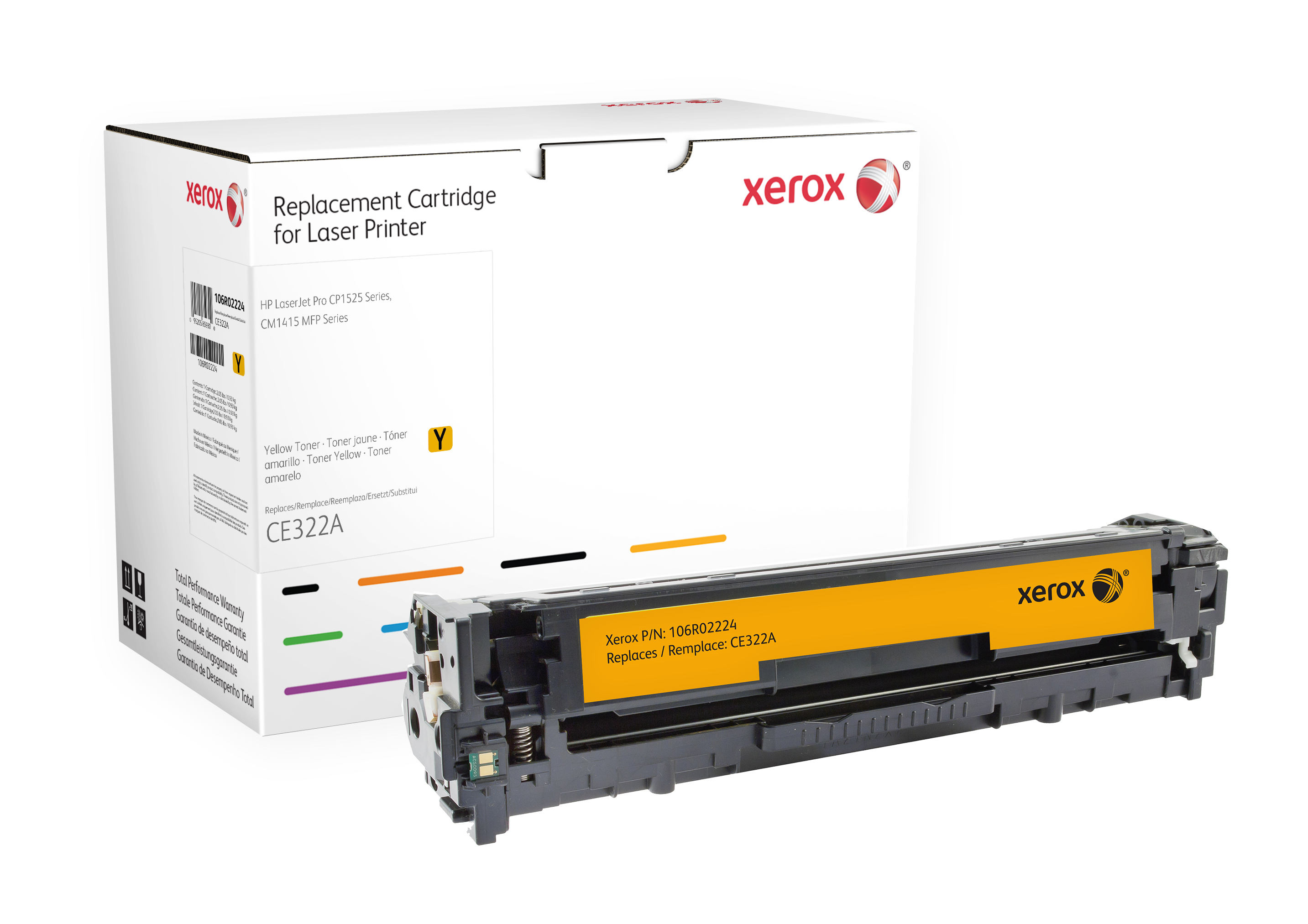 Xerox Toner CLJ ser CP1525 Yellow