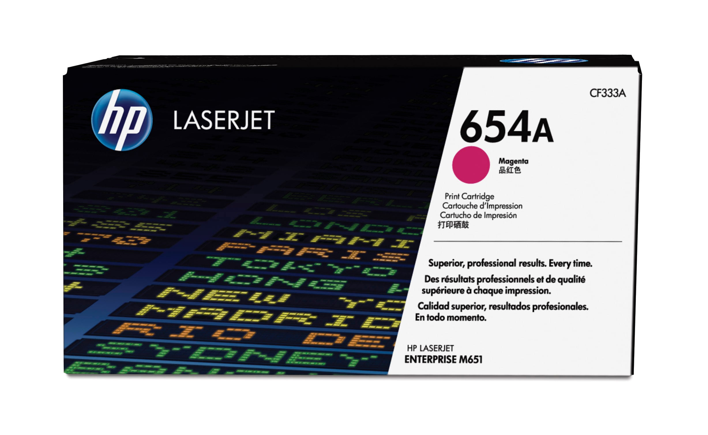 HP 654A Magenta LaserJet Toner Cartridge