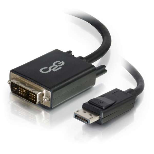 1m DisplayPort M to DVI M BLK