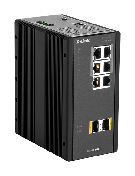 L2 Managed Switch 6xG 4 PoE 2xSFP
