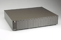 Chassi/16slot Media conv 19"